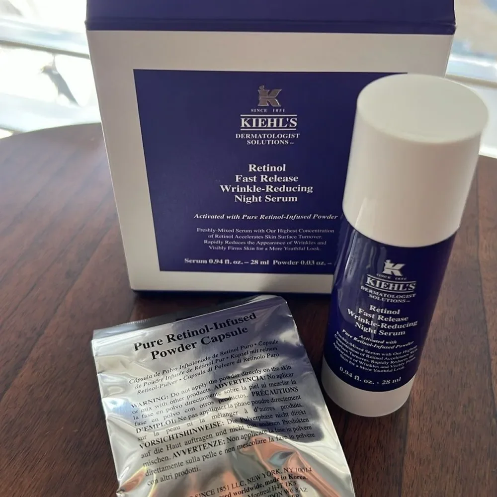 Kiehl's Retinol Fast Release Wrinkle-Reducing Night Serum